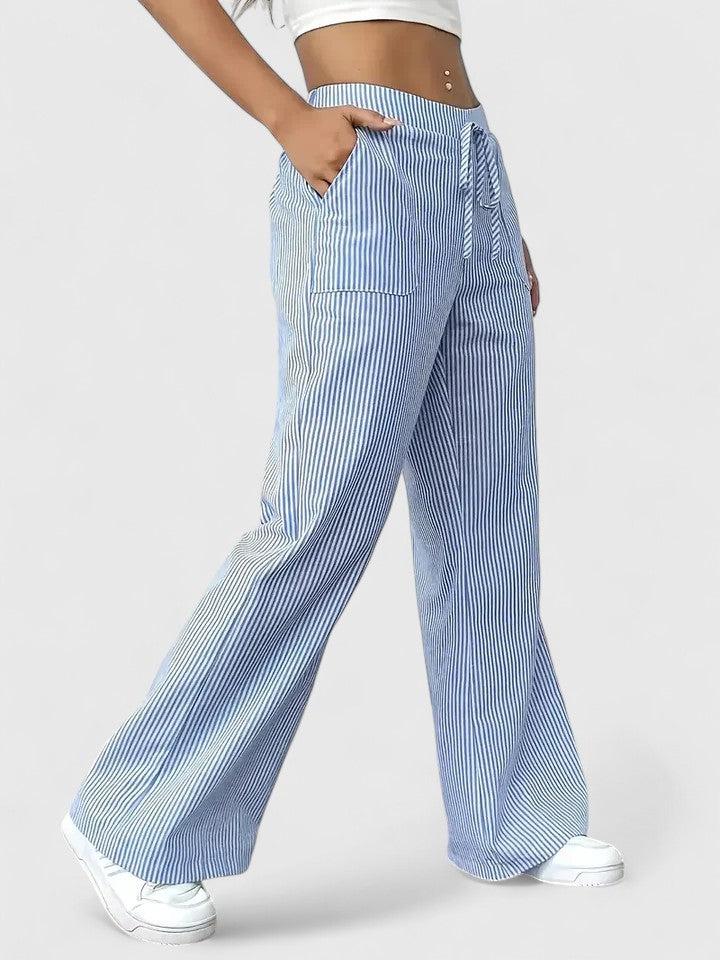 Pantalón Ancho de Línea Clásica