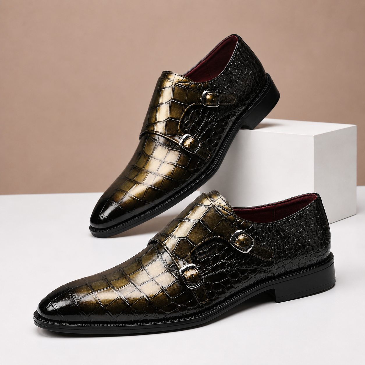 Double Boucle Effet Croco