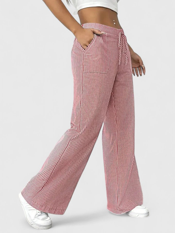 Pantalón Ancho de Línea Clásica
