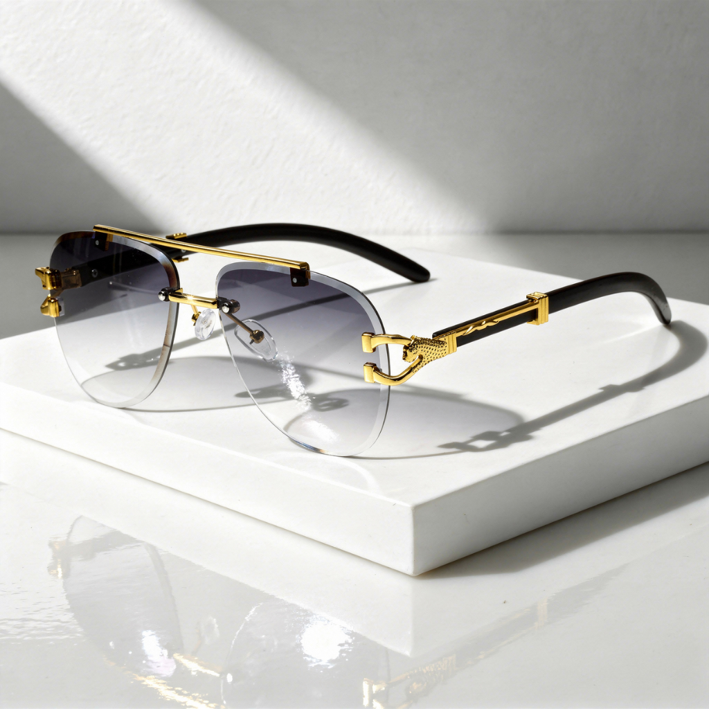 Lunettes de Soleil Sans Monture