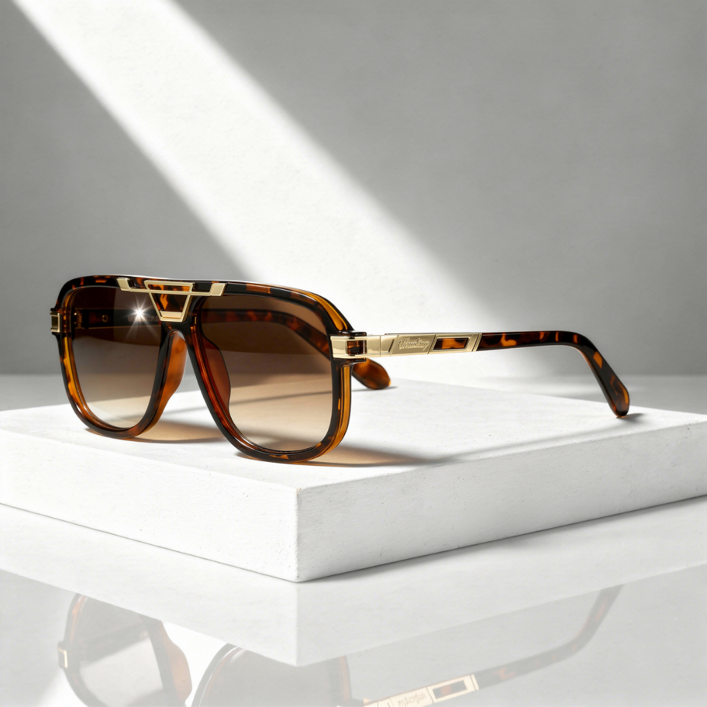 Lunettes de Soleil Aviateur Acétate