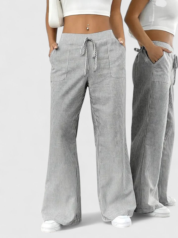 Pantalón Ancho de Línea Clásica