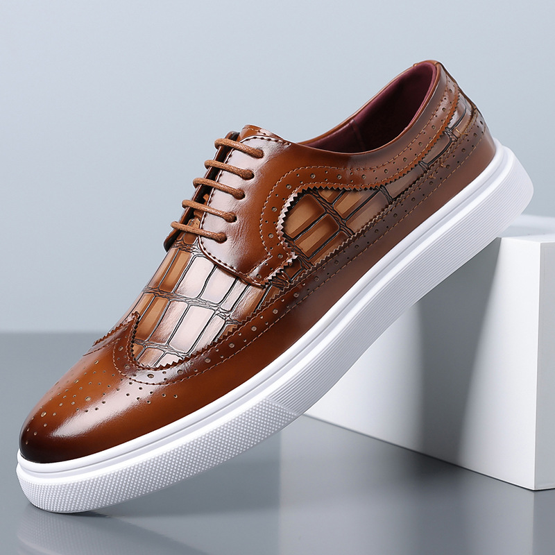 Baskets italiennes Brogue