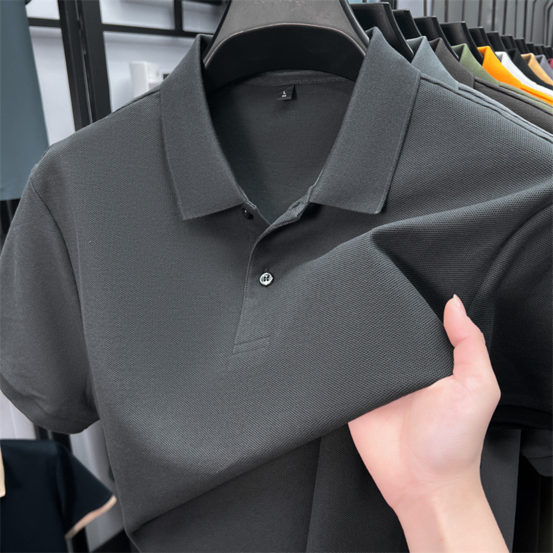 Polo de Algodón de Línea Clásica