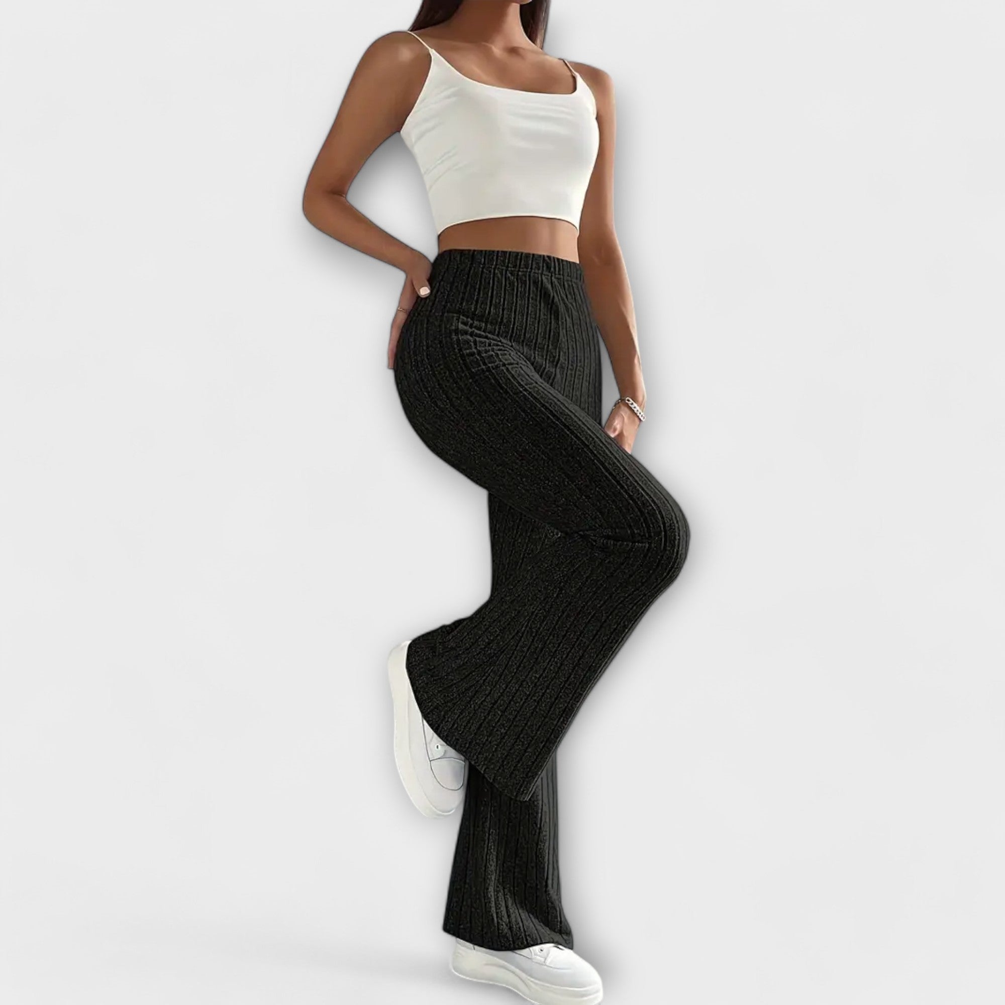 Pantalón De Corte Acampanado