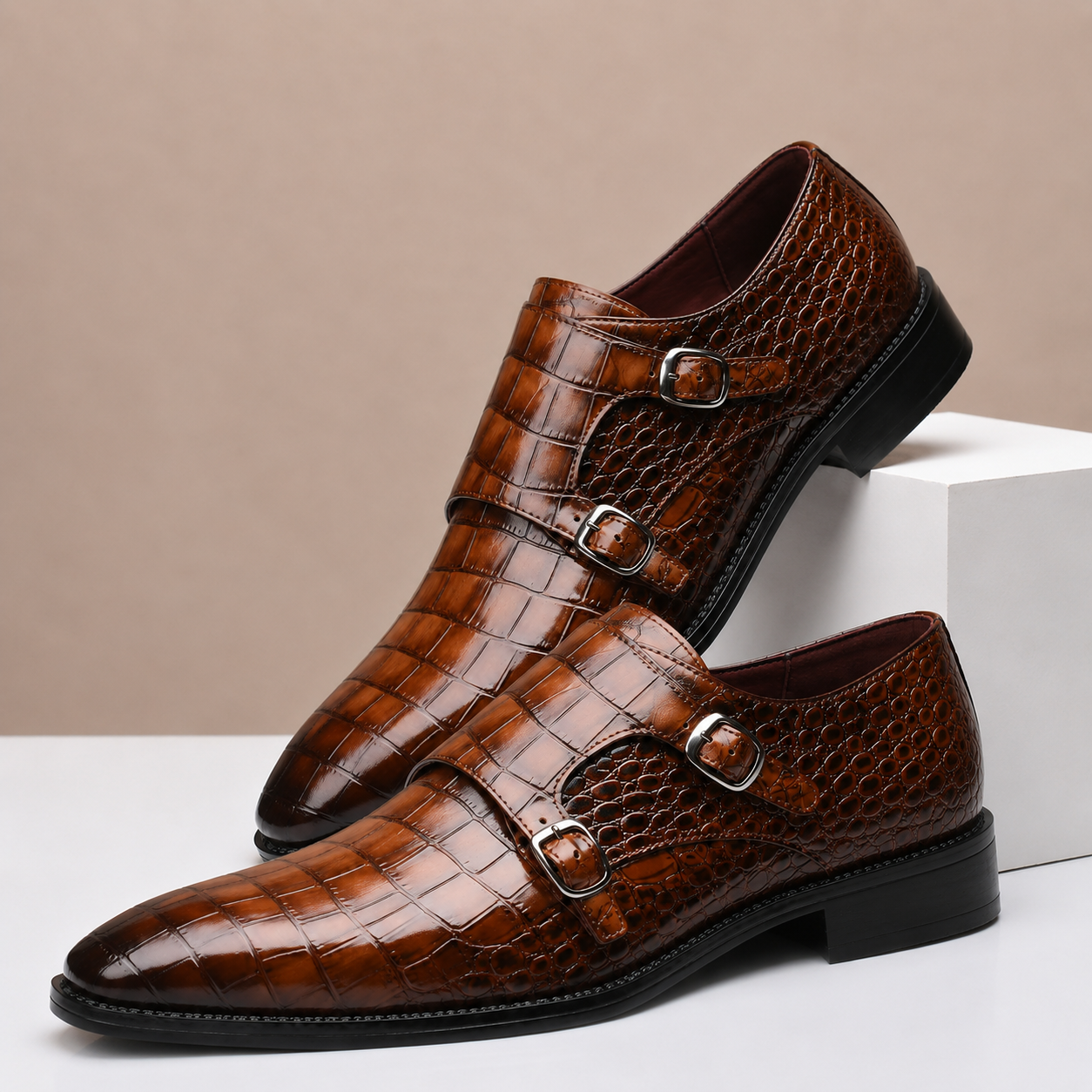 Double Boucle Effet Croco