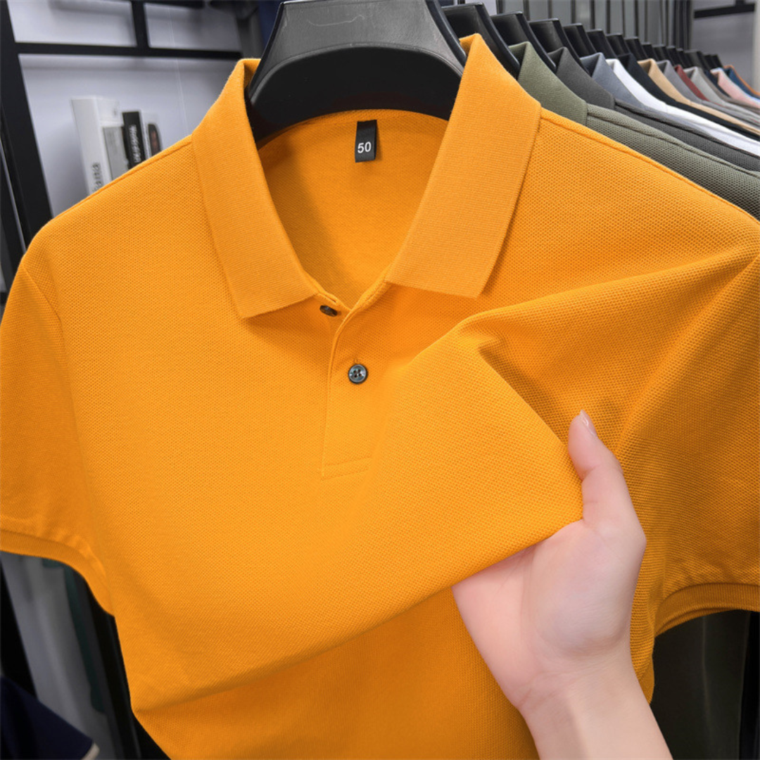 Polo de Algodón de Línea Clásica