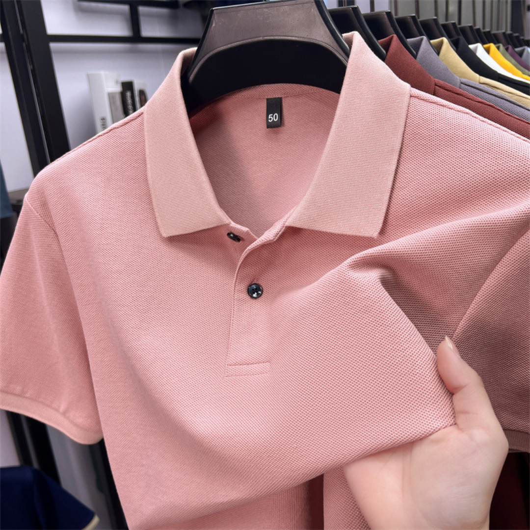 Polo de Algodón de Línea Clásica