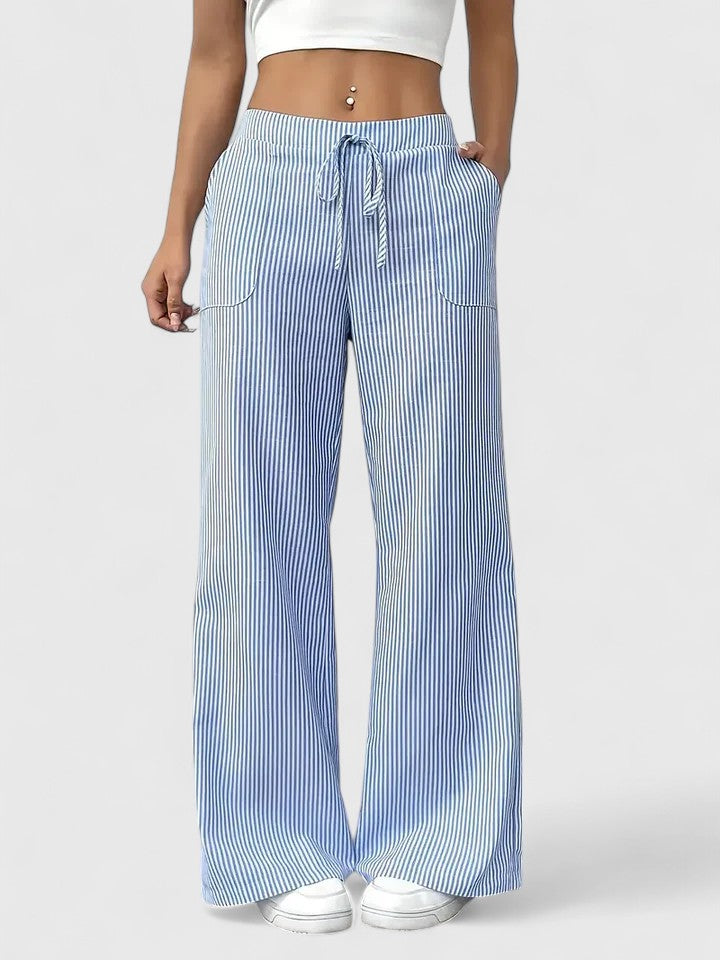 Pantalón Ancho de Línea Clásica