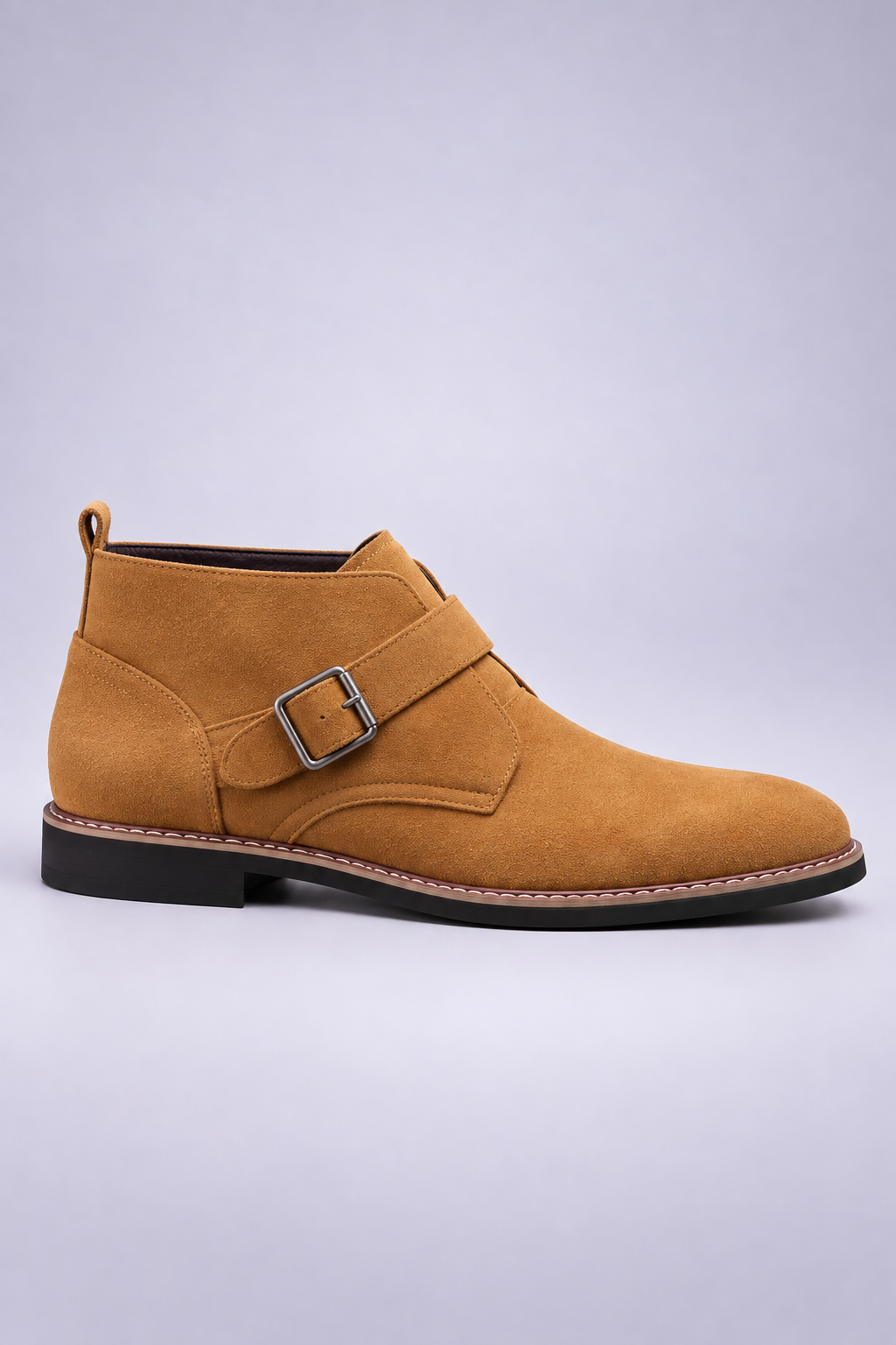 Bottines en Daim à Boucle