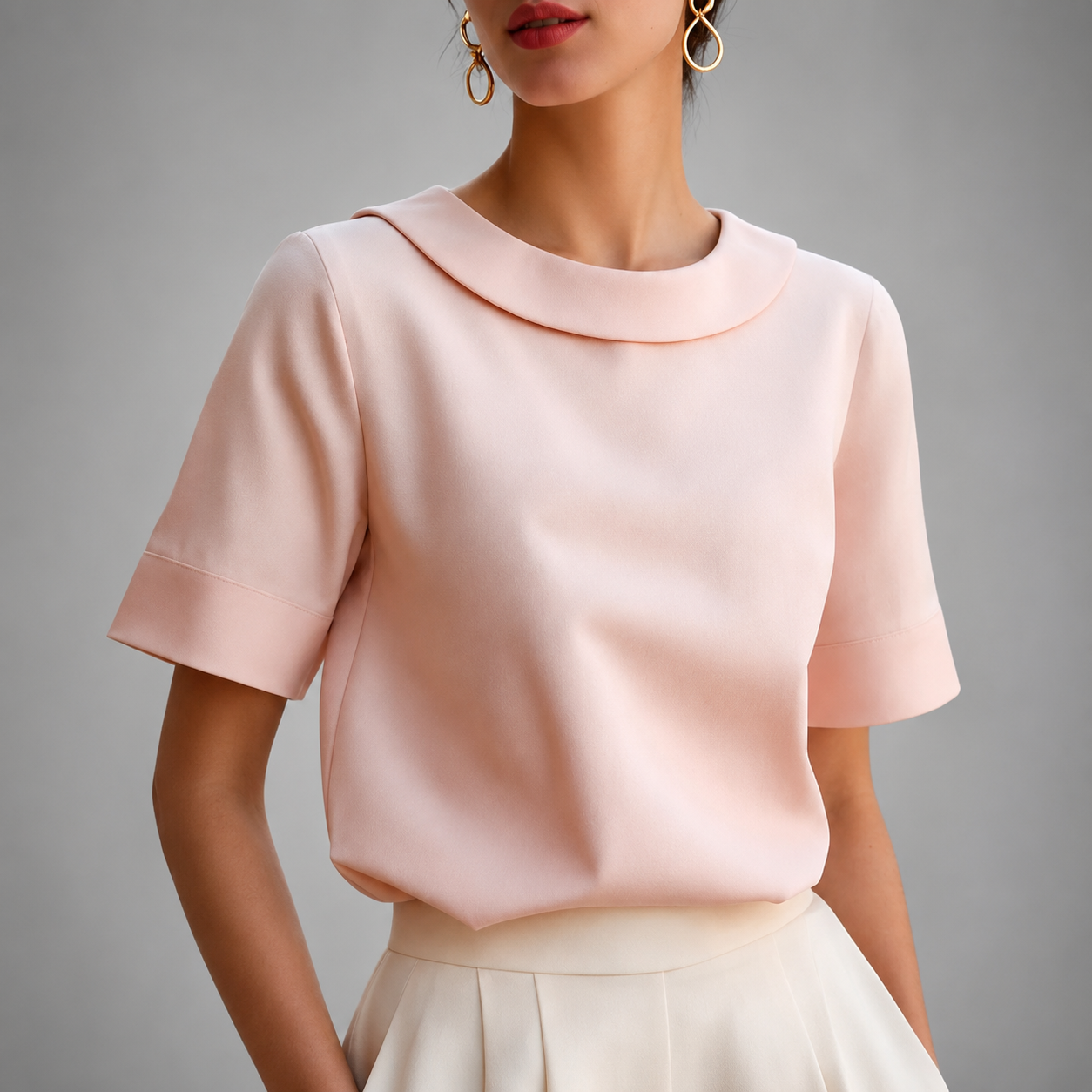 Chemisier Col Claudine