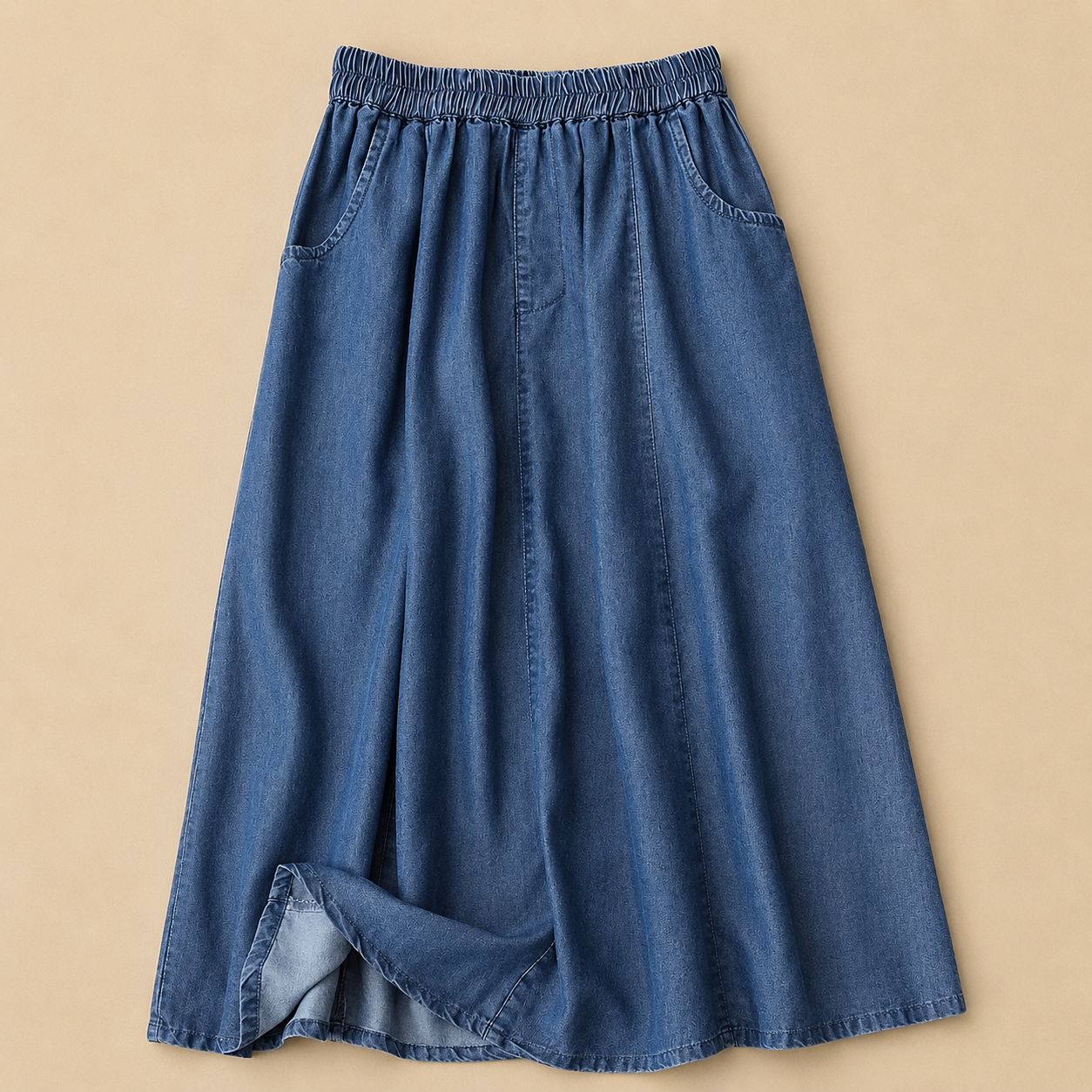 Jupe Midi en Denim