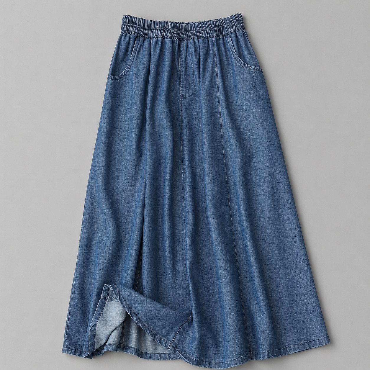 Jupe Midi en Denim