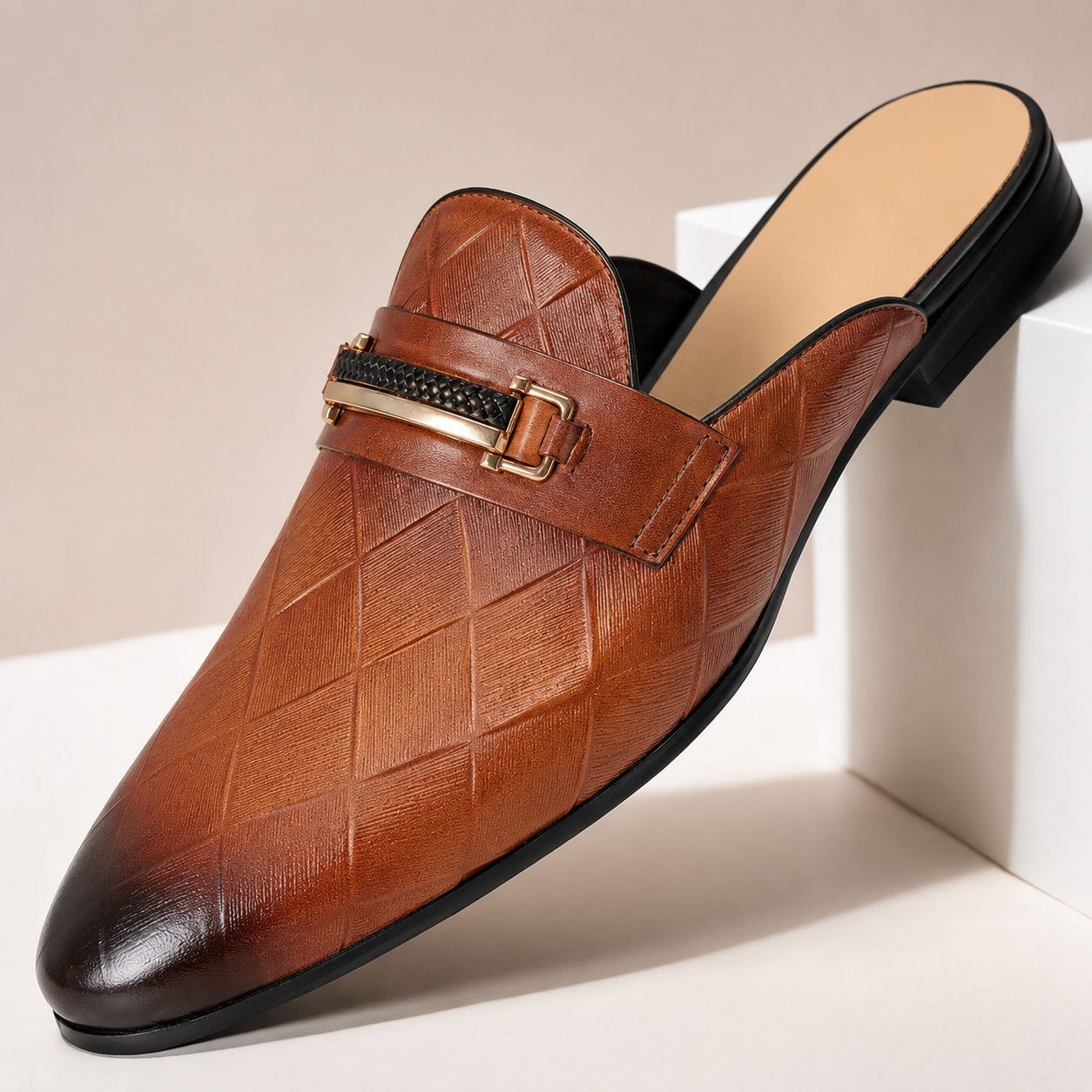 Mules Gaufrées