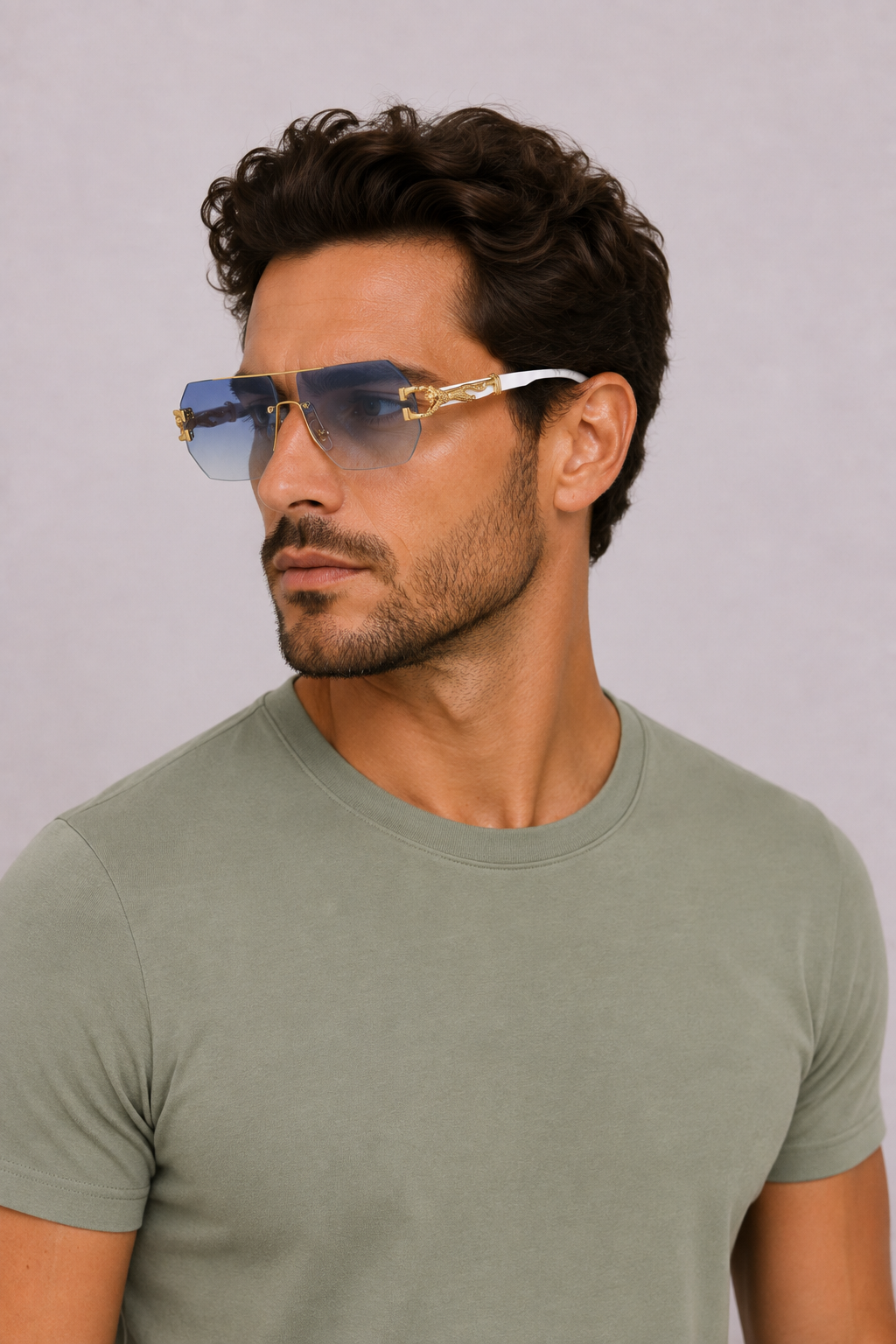 Lunettes de Soleil Facettées