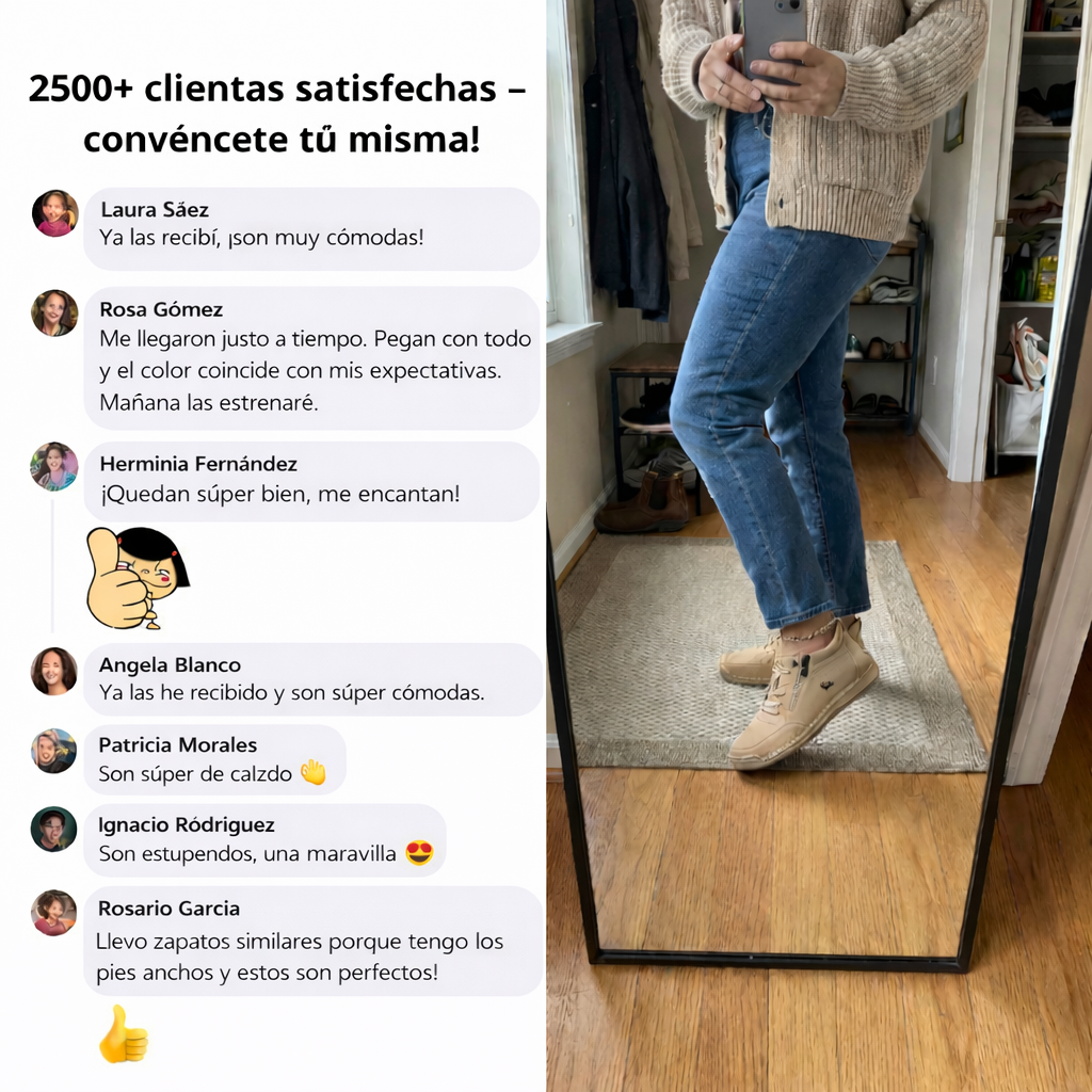 Zapatillas Ortopédicas con Soporte Anatómico