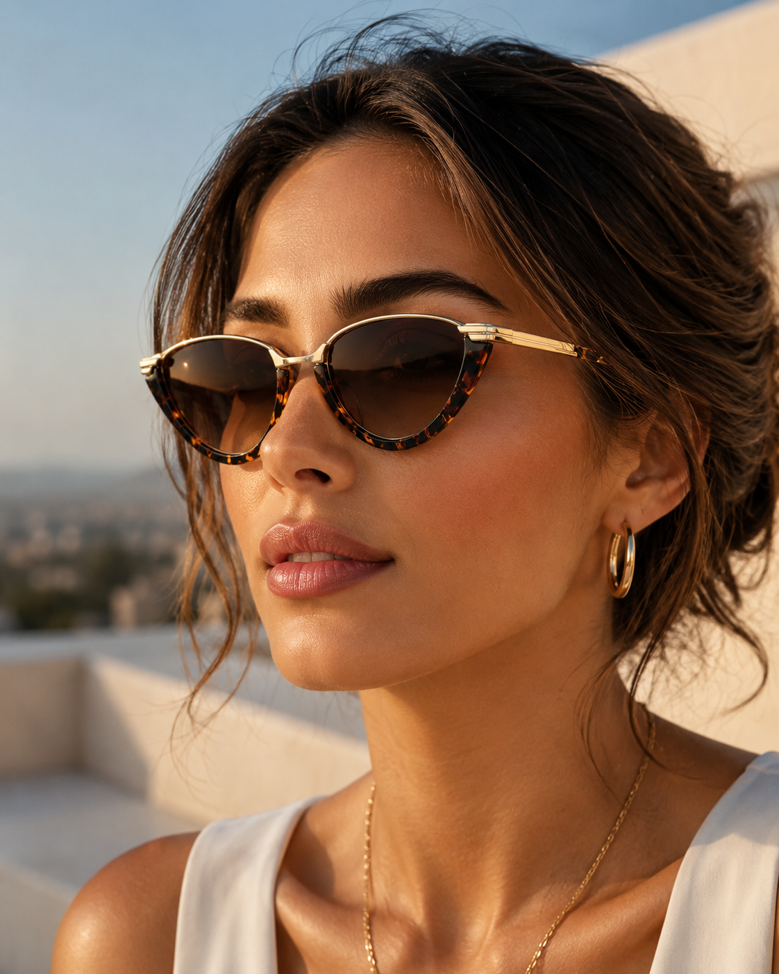 Lunettes de Soleil Écaille