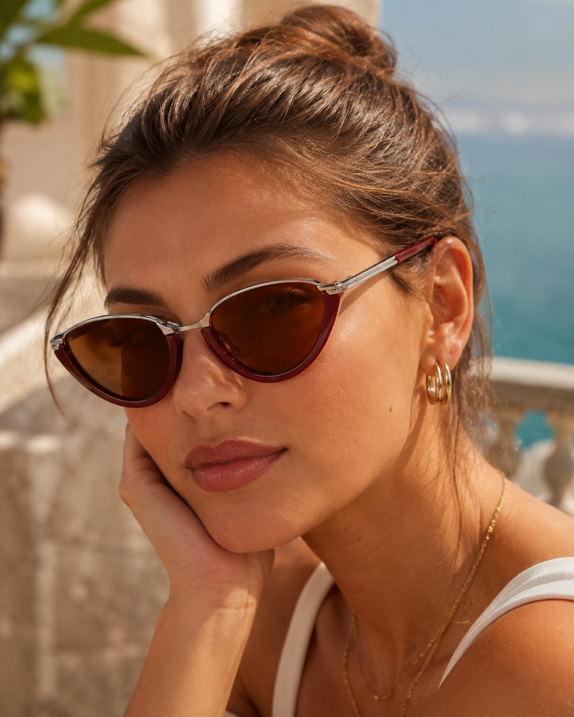 Lunettes de Soleil Écaille