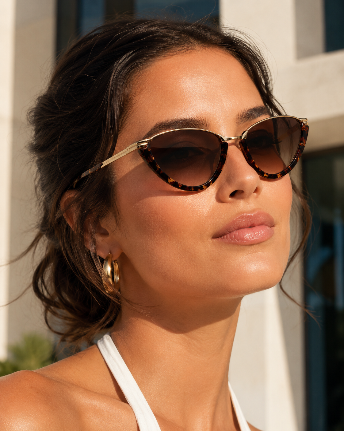 Lunettes de Soleil Écaille