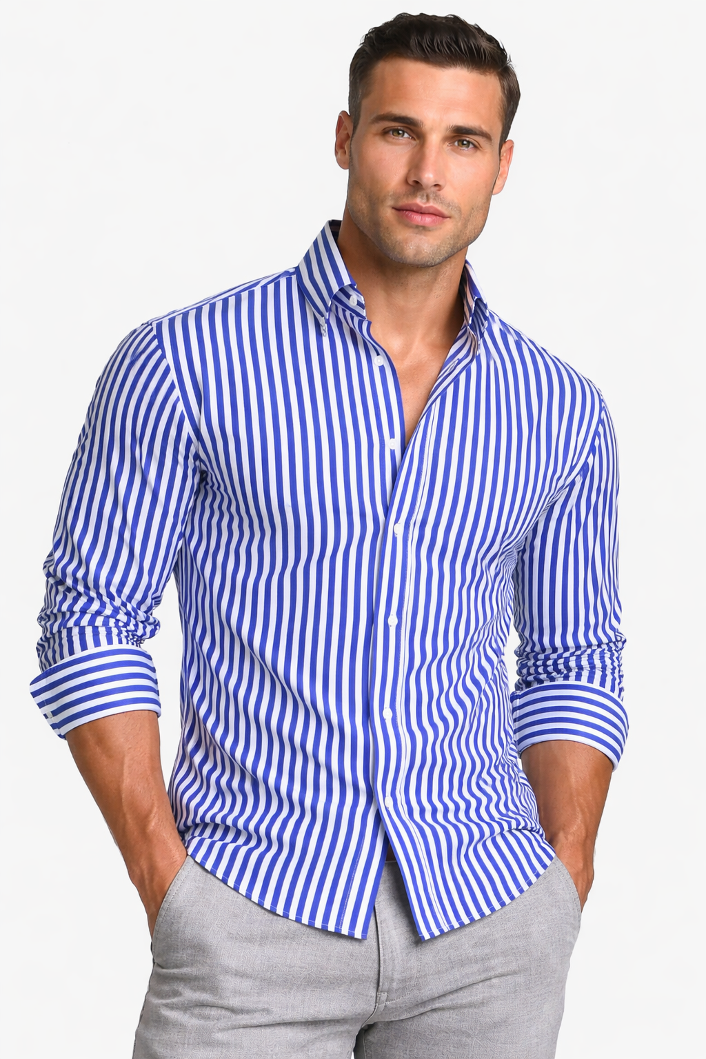 Camisa De Rayas Clásica