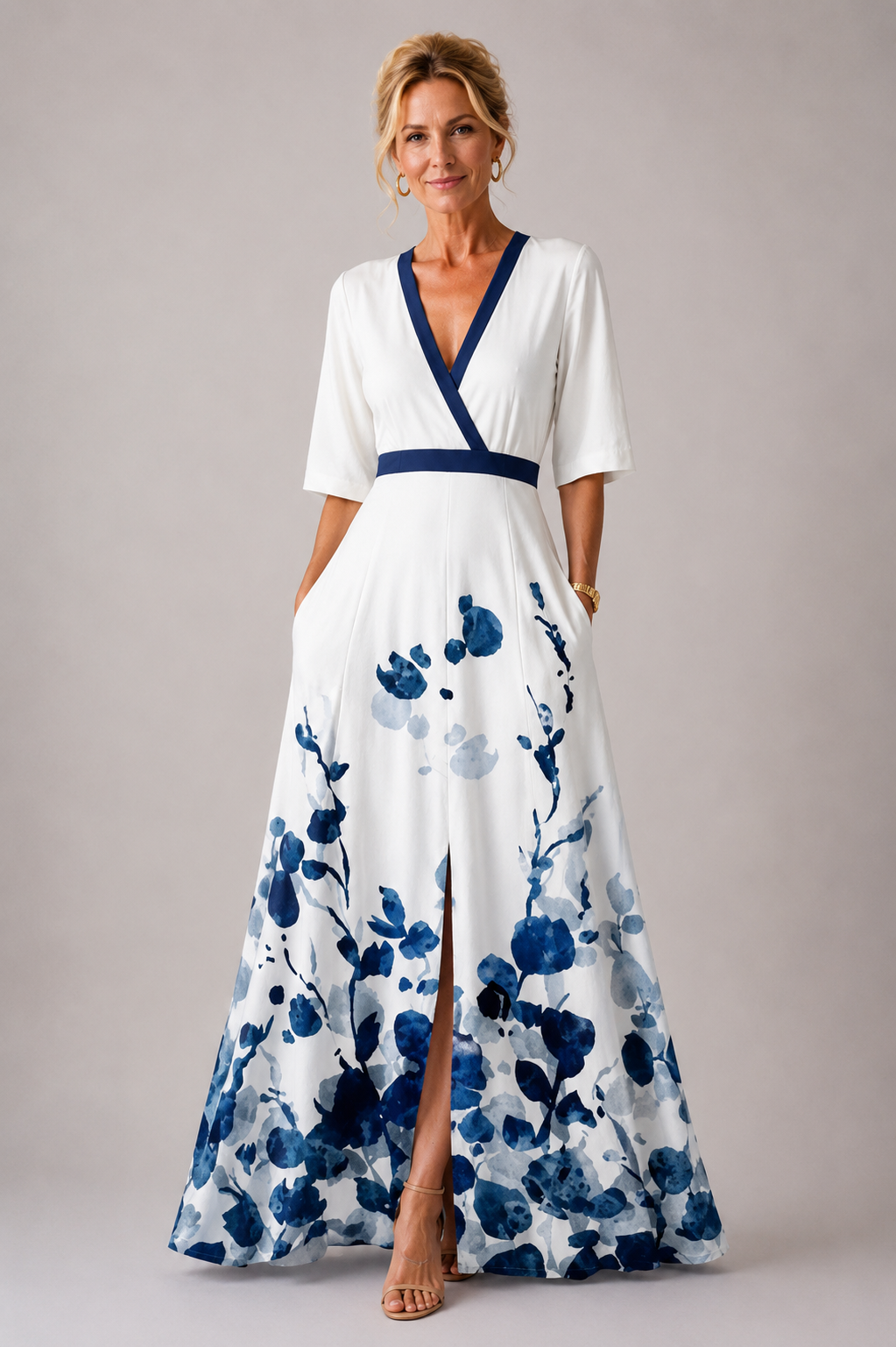 Ysa | Chic Dress with Floral Print