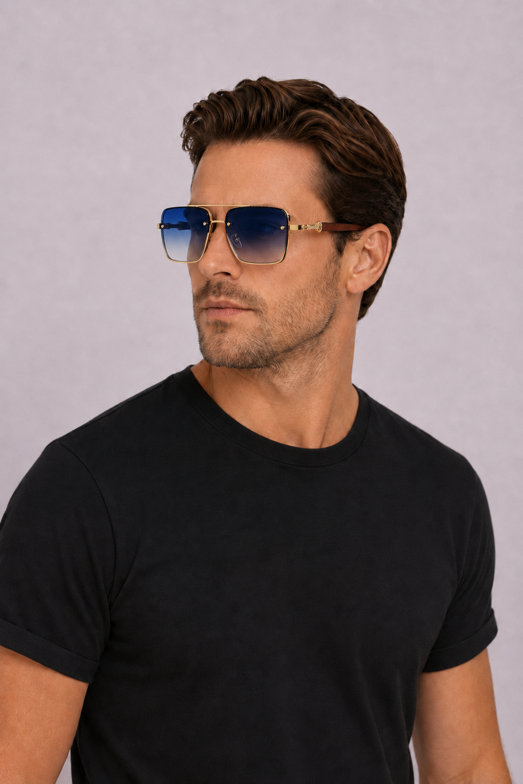 Lunettes de Soleil Branches Bois