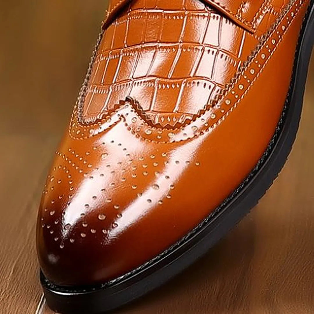 Derbies Bout Golf Effet Croco