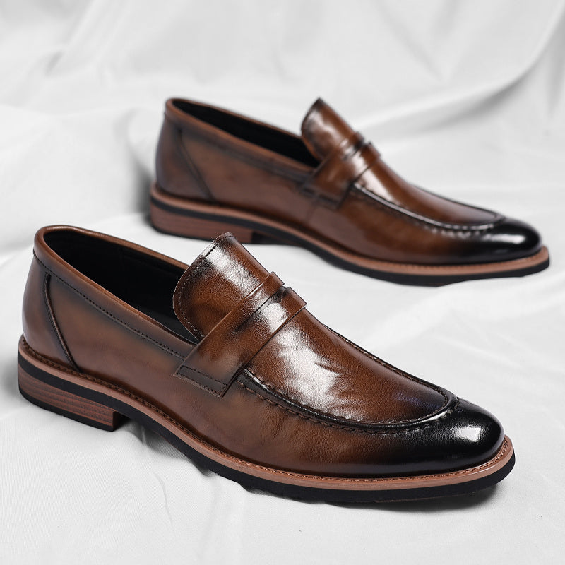 Mocassins Penny Patinés
