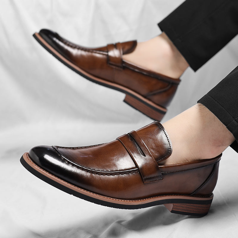 Mocassins Penny Patinés