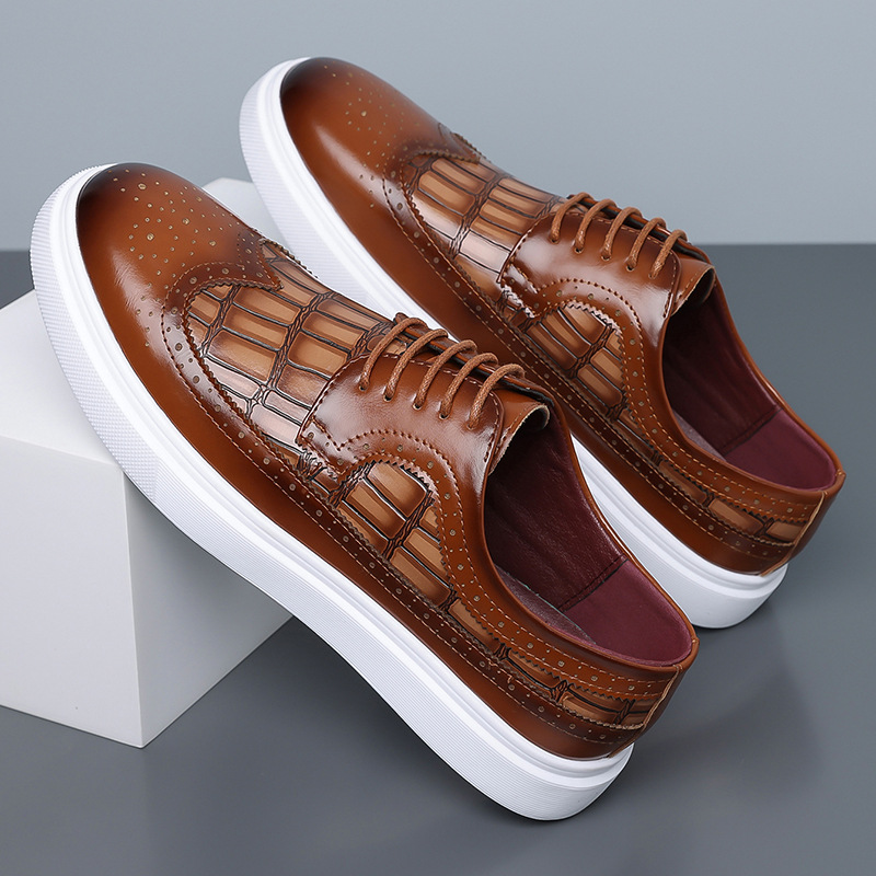 Baskets italiennes Brogue