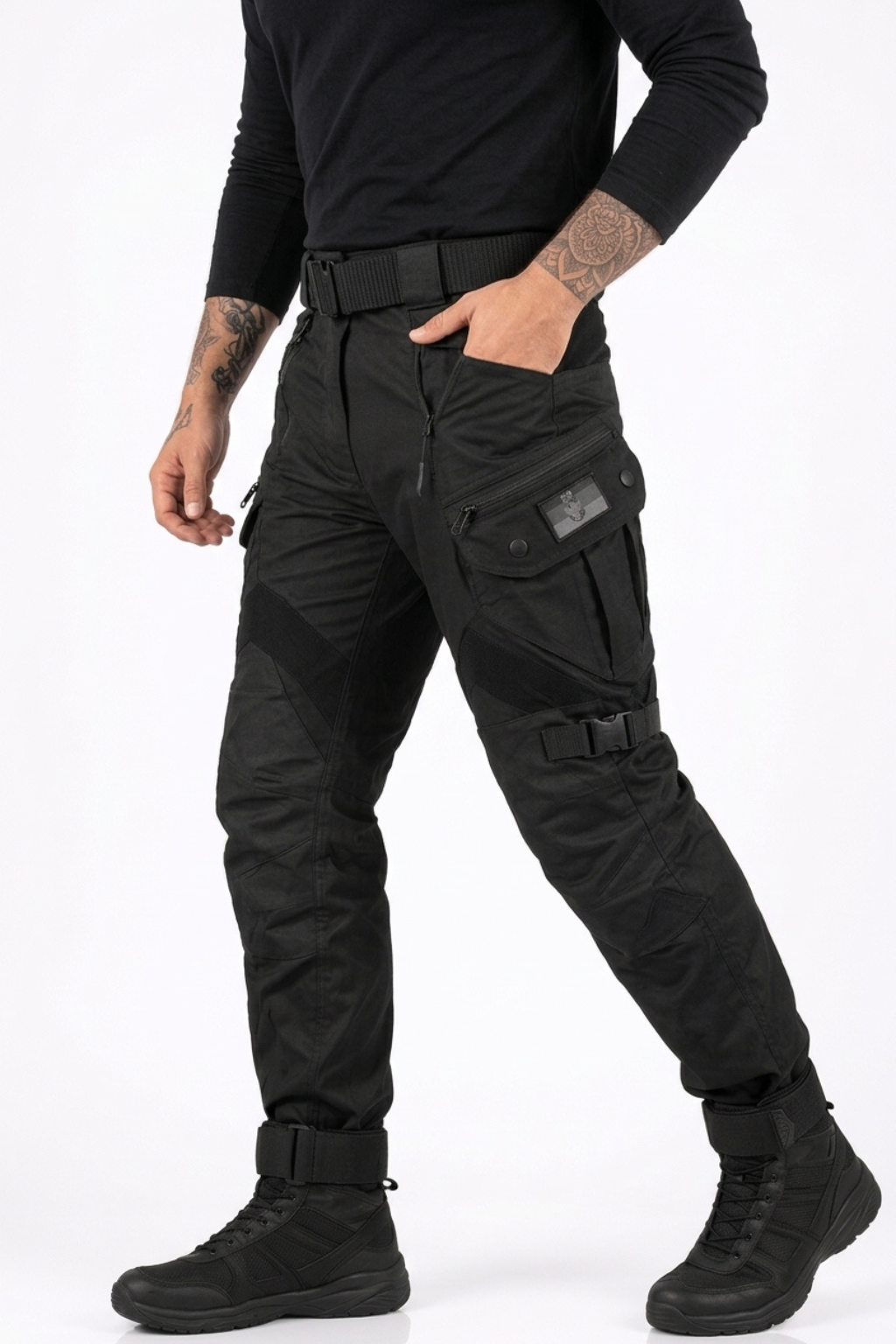 Pantalón Utility con Bolsillos Funcionales