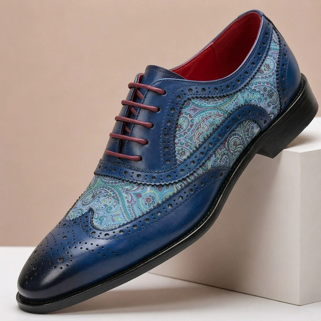 Richelieus Brogue Paisley