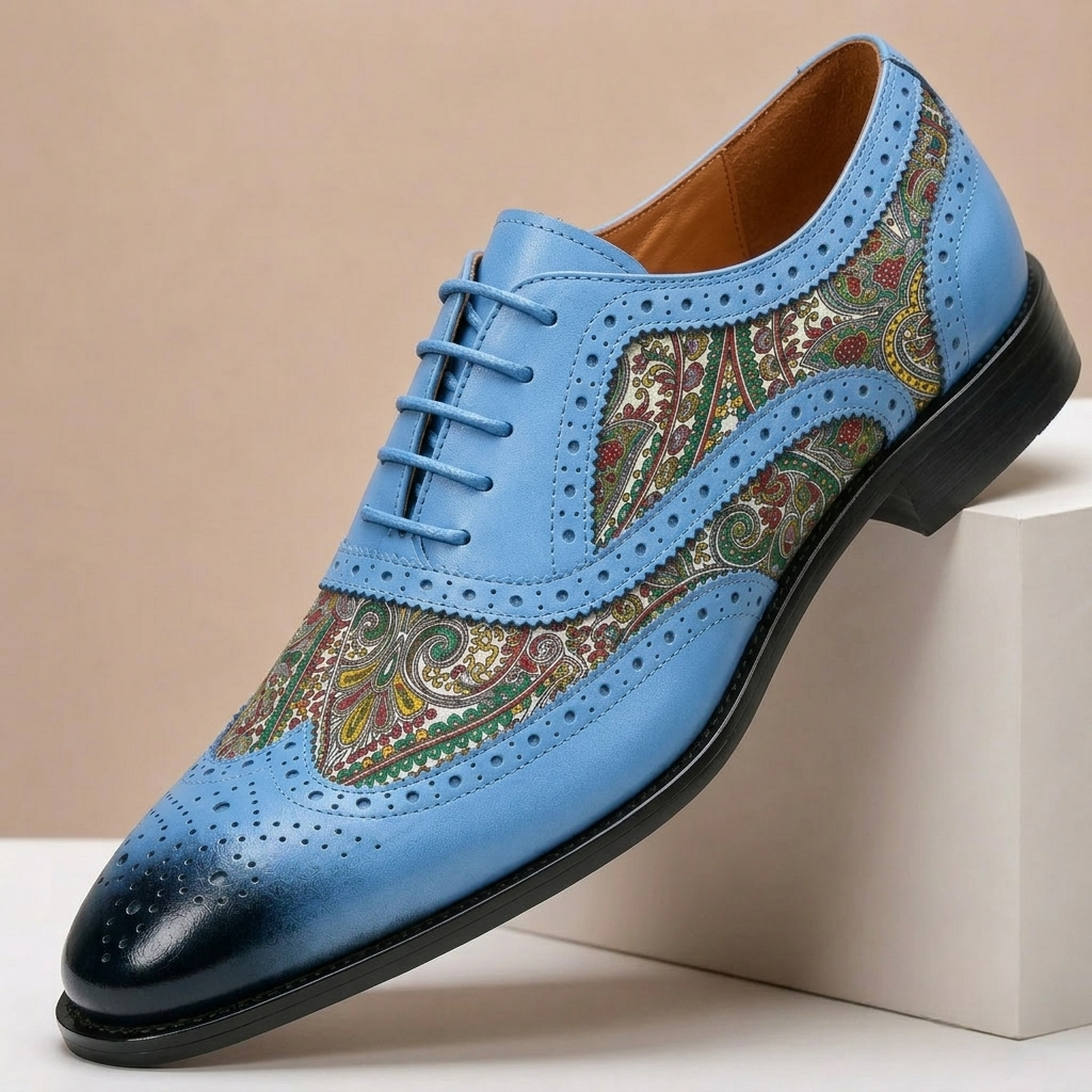 Richelieus Brogue Paisley
