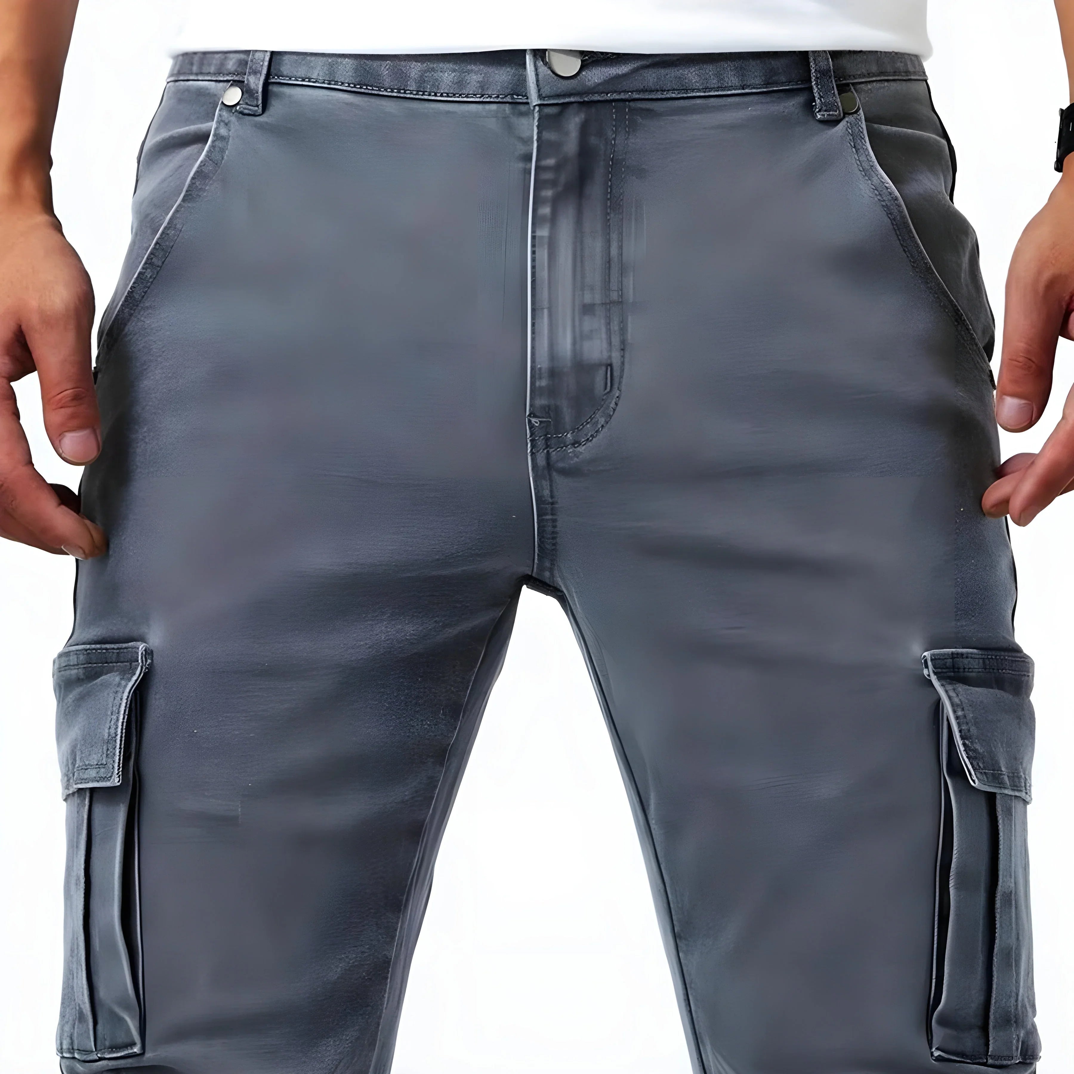 Pantalón Cargo Elástico Premium