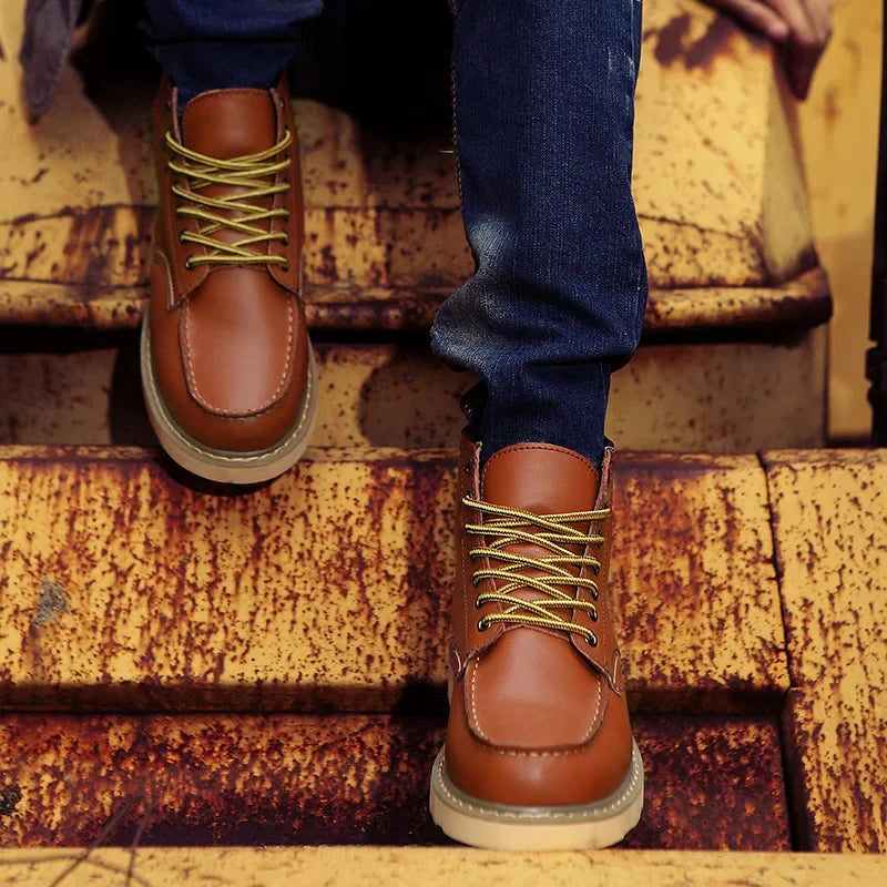 Bottines Bout Mocassin