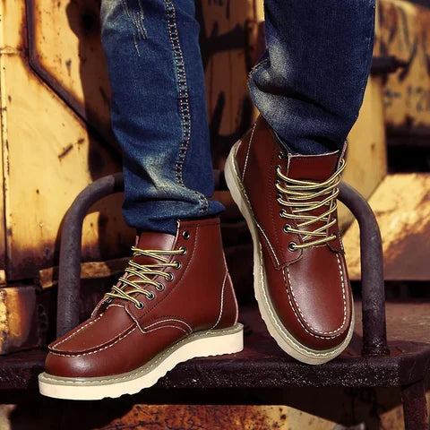 Bottines Bout Mocassin