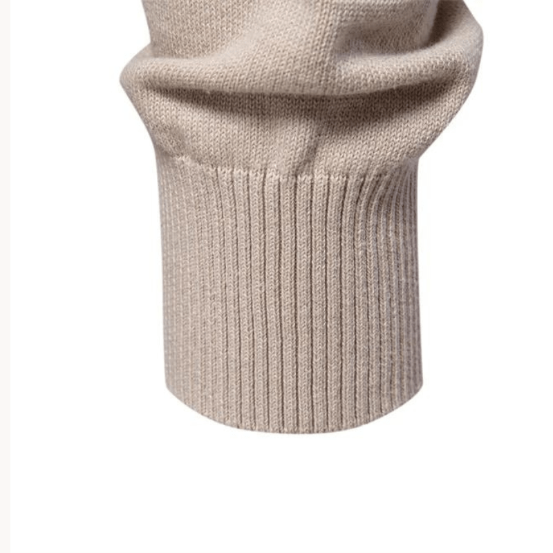 Elegante Jersey Con Diseño De Cuadros