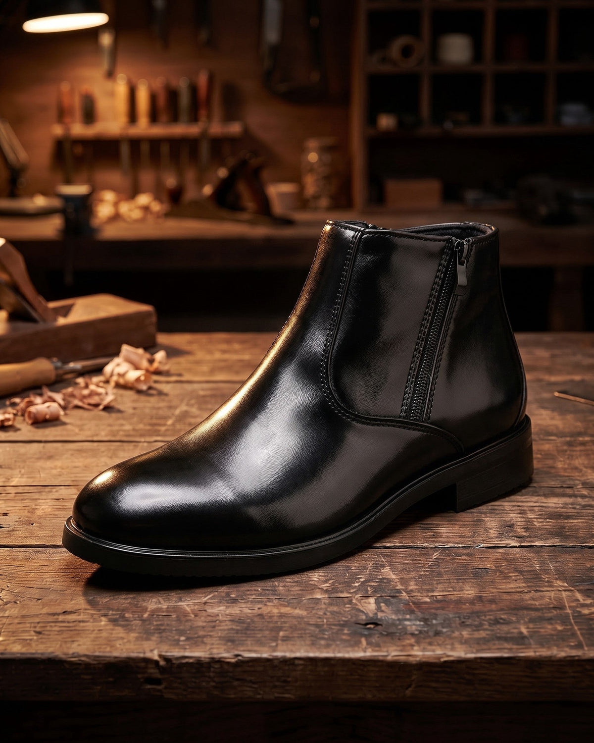 Bottines Zippées