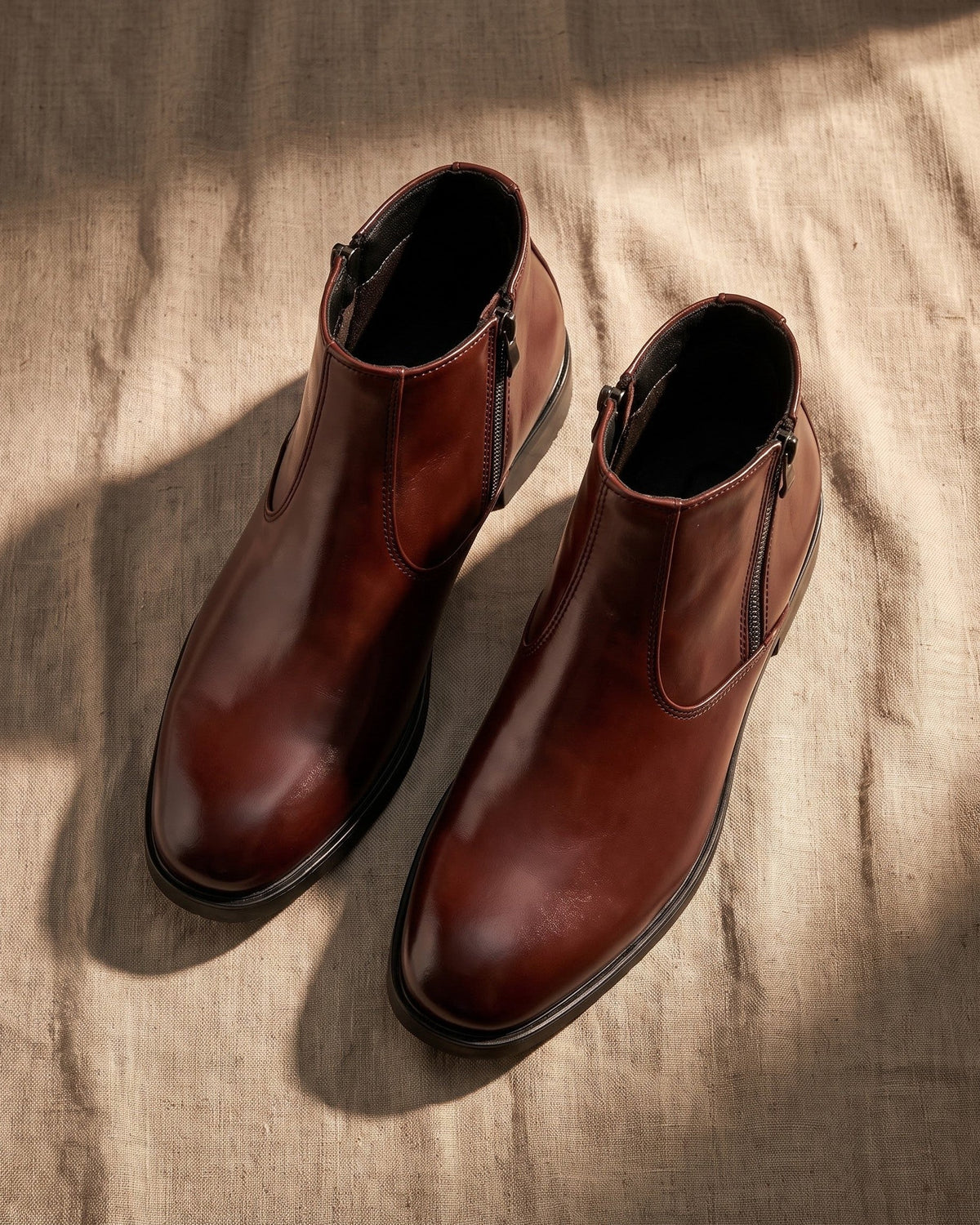 Bottines Zippées