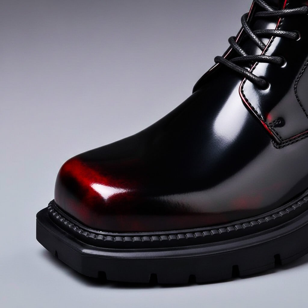 Bottines Vernies Semelle Crantée