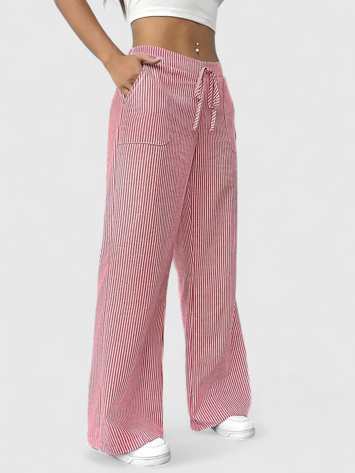 Pantalón Ancho de Línea Clásica
