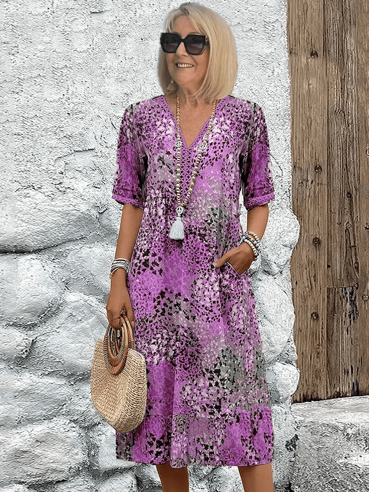 Vestido Midi Floral