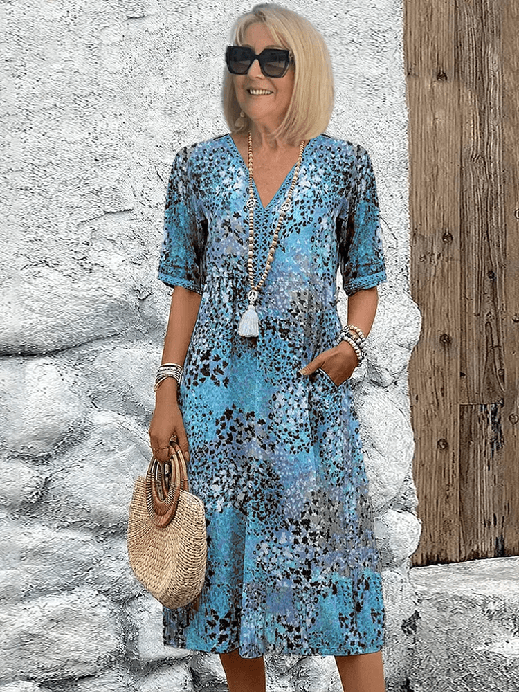 Vestido Midi Floral