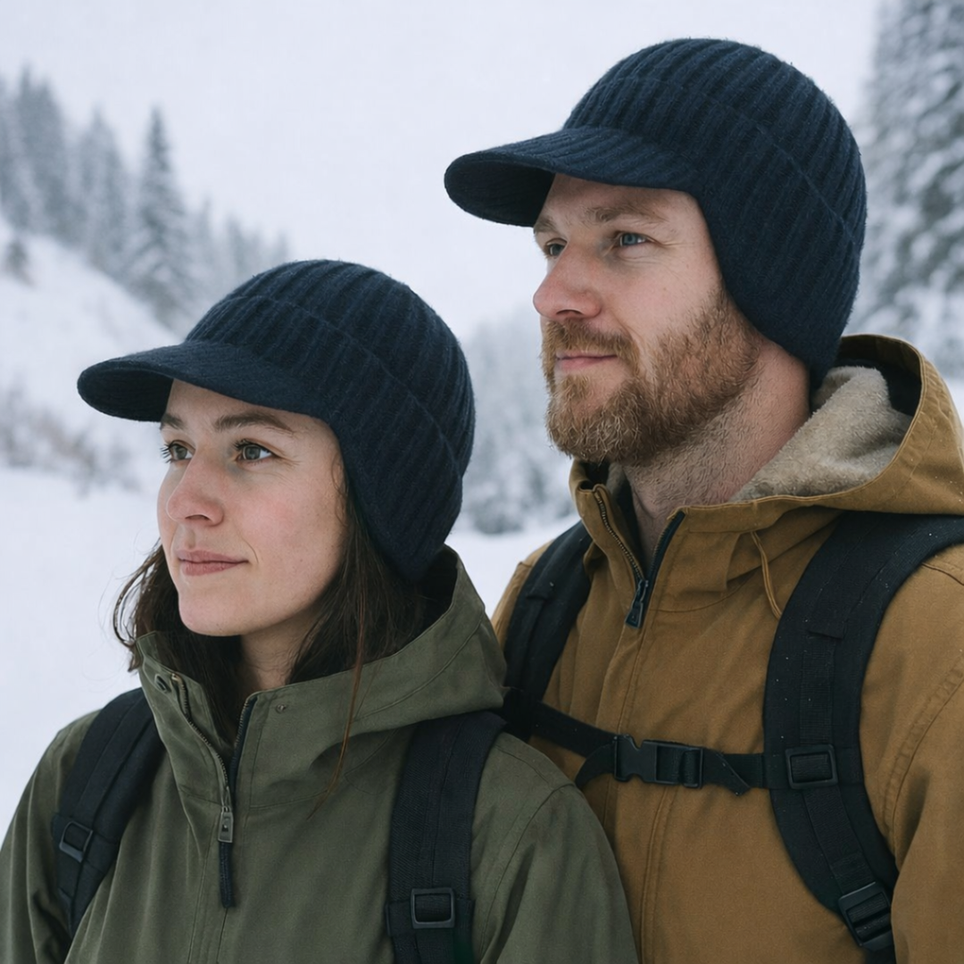 Gorro de Invierno Unisex con Protección para las Orejas