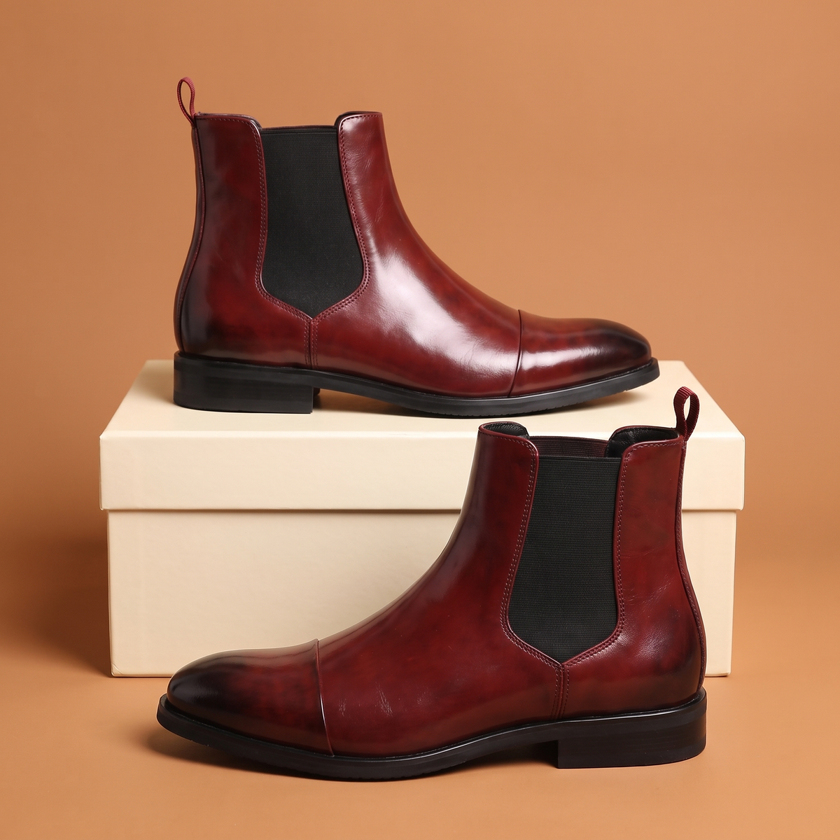 Bottines Chelsea Bout Rapporté