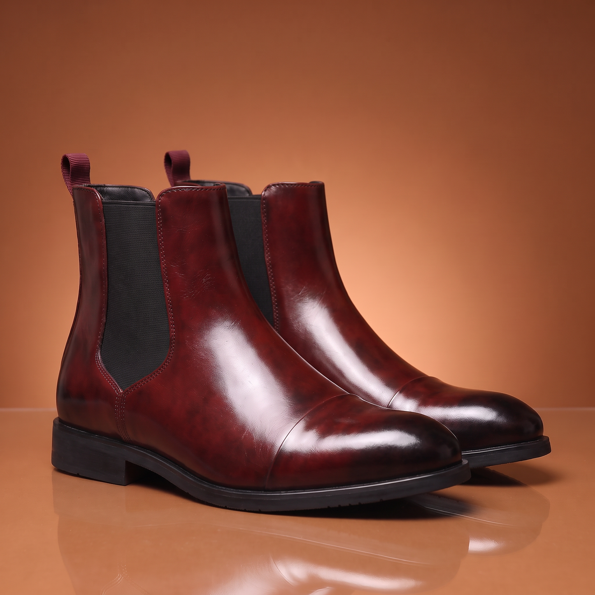 Bottines Chelsea Bout Rapporté