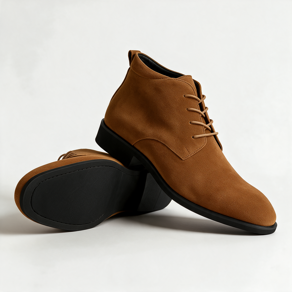 Bottines Chukka en Daim