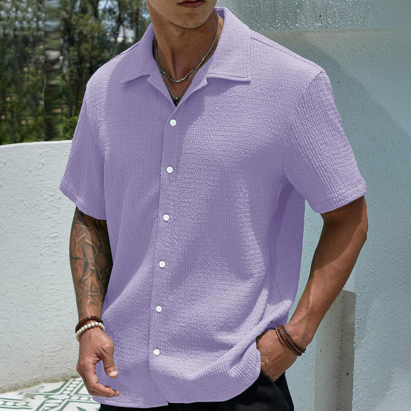 Camisa Estructurada Con Botones