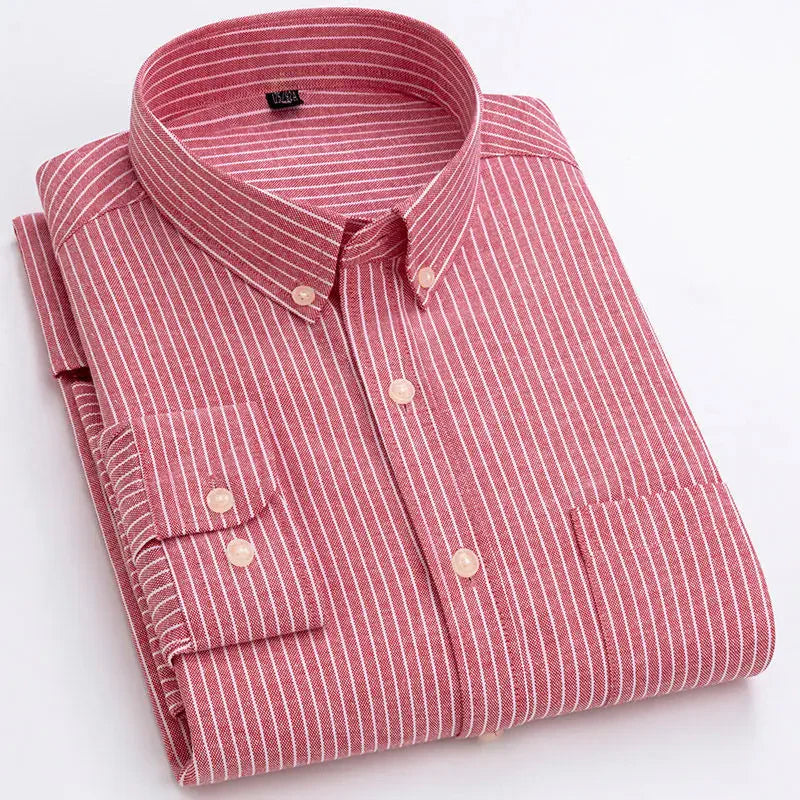 Camisa de Rayas De Algodón