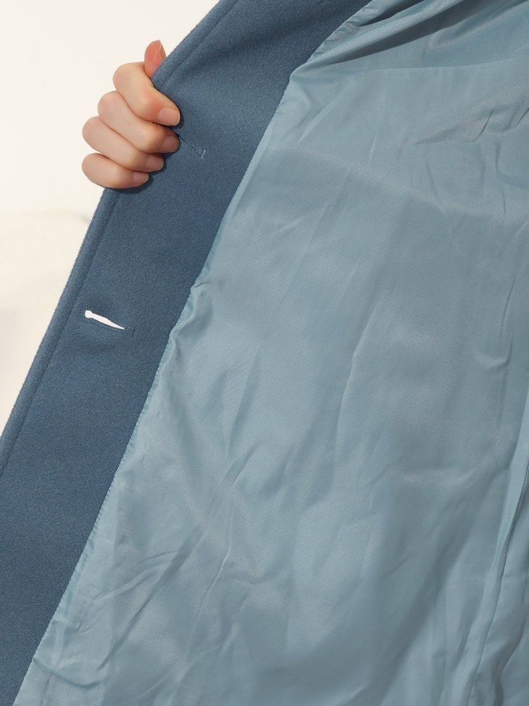 Abrigo De Invierno Con Cierre De Botón